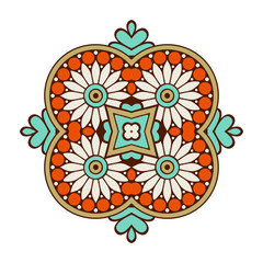 Mandala. Ethnic decorative element