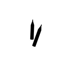 pencil icon vector