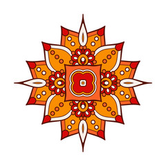 Mandala. Ethnic decorative element