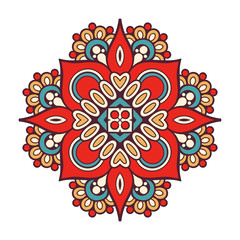 Mandala. Ethnic decorative element