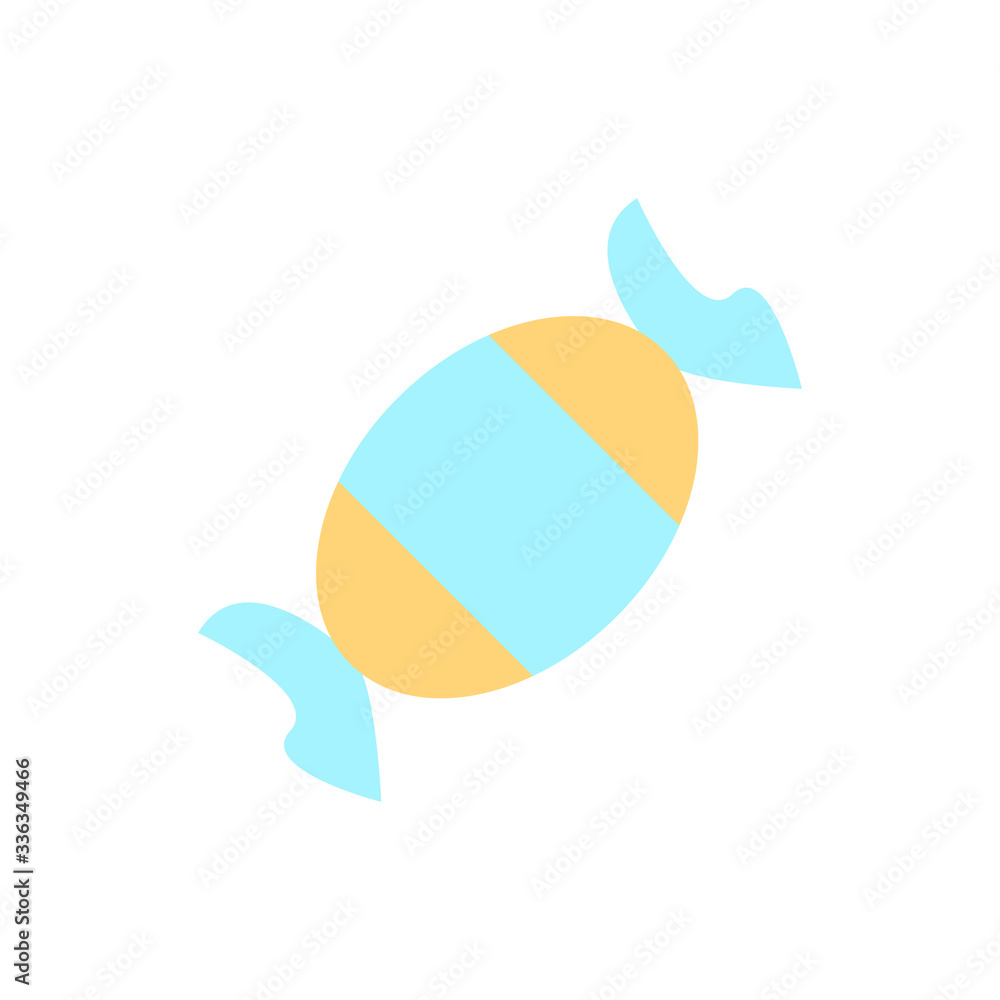 Aufkleber candy sweet color icon. simple color vector elements of religious holiday for ui and ux, website or 