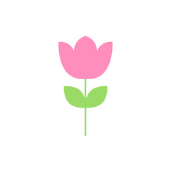 Flower plant color icon. Simple color vector elements of religious holiday for ui and ux, website or mobile application