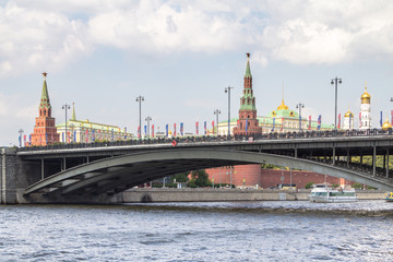 Obraz premium View of the Moscow Kremlin, Russia