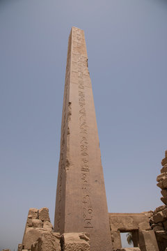 Karnak Temple, located on the eastern bank of the Nile River, opposite Luxor, the area of ​​ancient Thebes, which housed the most important religious complex in Ancient Egypt, Africa.