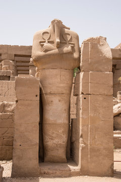 Karnak Temple, located on the eastern bank of the Nile River, opposite Luxor, the area of ​​ancient Thebes, which housed the most important religious complex in Ancient Egypt, Africa.