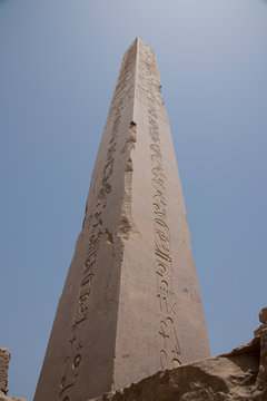 Karnak Temple, located on the eastern bank of the Nile River, opposite Luxor, the area of ​​ancient Thebes, which housed the most important religious complex in Ancient Egypt, Africa.