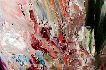 Colorful abstract background wallpaper. Modern motif visual art.  Mixtures of oil paint. Trendy...