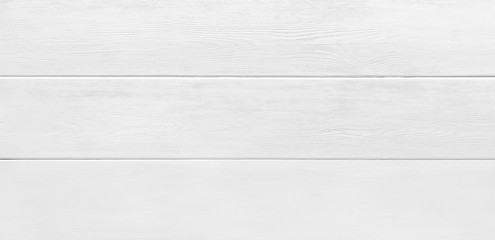 White Wooden table of planks top view background and texture