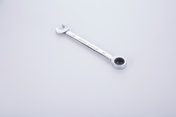 Wrench isolated on white background