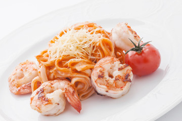 Delicious deep fried shrimps