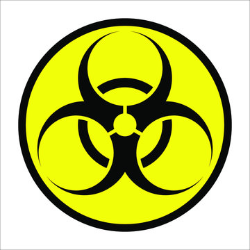  biological contamination sticker