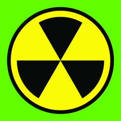 radiation hazard sign