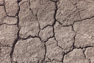 Abstract texture of dry earth