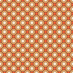 Seamless pattern. Vintage decorative elements