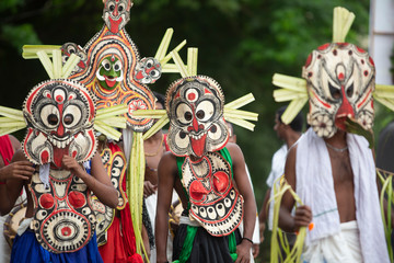traditional Kerala folk dace