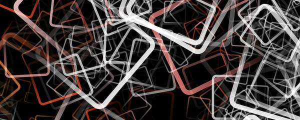 Abstract square panorama background design illustration