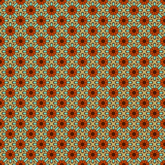 Seamless pattern. Vintage decorative elements