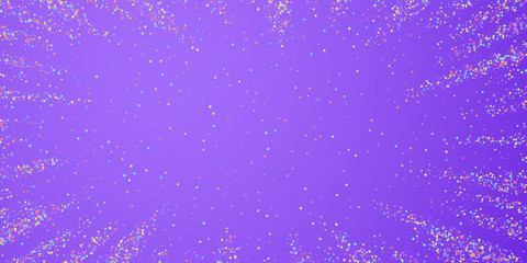 Festive confetti. Celebration stars. Colorful star