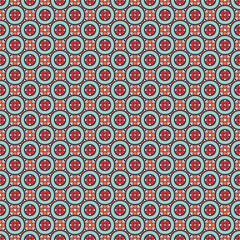 Seamless pattern. Vintage decorative elements