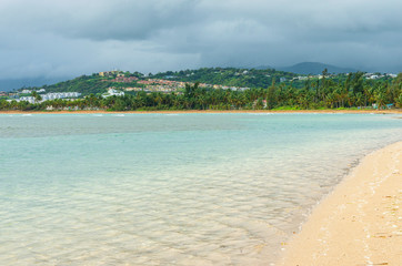 Beaches and resorts of coastal puerto rico