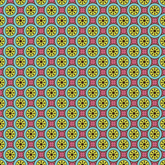 Seamless pattern. Vintage decorative elements