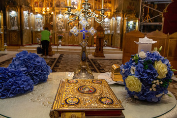 candles in the church