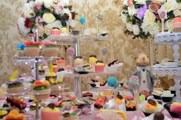 candy bar, decoration