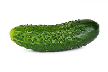 cucumber on a white background