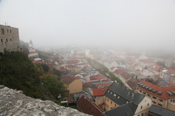aerial view of the city