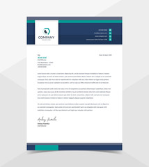 Professional And Modern Corporate Letterhead Template