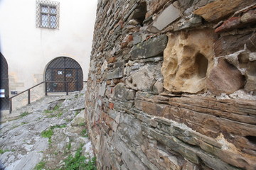 old wooden door