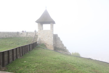 old castle in the mountains