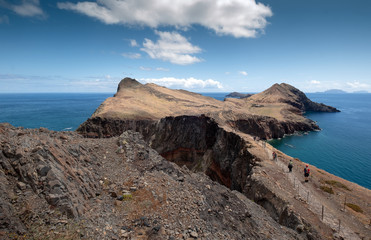 Fototapeta na wymiar Saint Lawrence Peninsula in Madeira