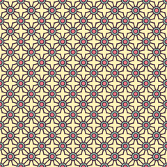Seamless pattern. Vintage decorative elements