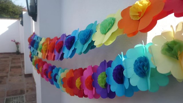 Guirnalda de flores