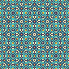 Seamless pattern. Vintage decorative elements