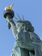 The Statue of Liberty was a gift of friendship from people of France to the peolple of United States. Symbol of freedom and democracy. © targa56