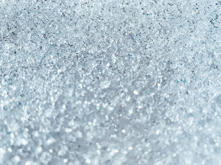 Countryside dug up the ground with the remnants of melted snow in the village in early winter, spring, a puddle, a well, a gazebo, pavers, sunny day outdoor. Russia