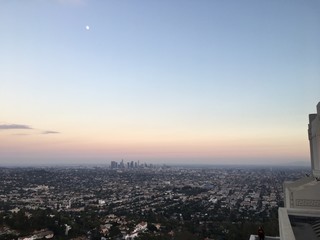 Fototapeta premium Los Angeles at Griffith Observatory