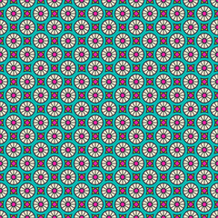Seamless pattern. Vintage decorative elements