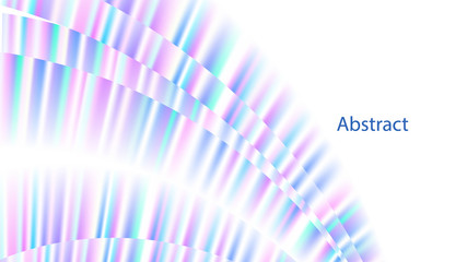 Obraz premium abstract rainbow magic fluid foil line wave and copy space Vector