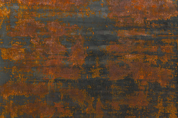 Rusty worn metal texture background