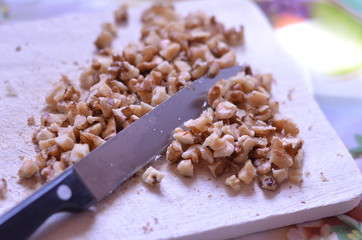 chopped walnuts for baking cookies