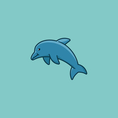 Dolphin vector illustration