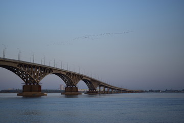 Saratov bridge