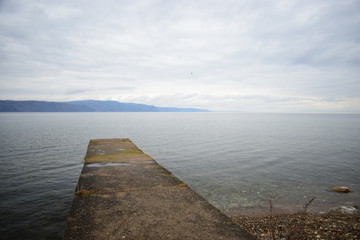 Baikal lake, Listvyanka