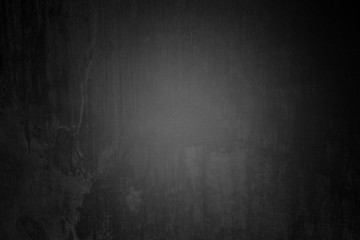 Fototapeta premium Old wall texture cement dark black and gray abstract grey color design are light with white gradient background.
