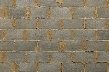 Concrete block wall texture for background