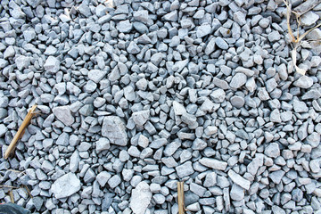 small gray pebble stones for background