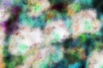 Watercolor painting background full frame. aquarelle art.